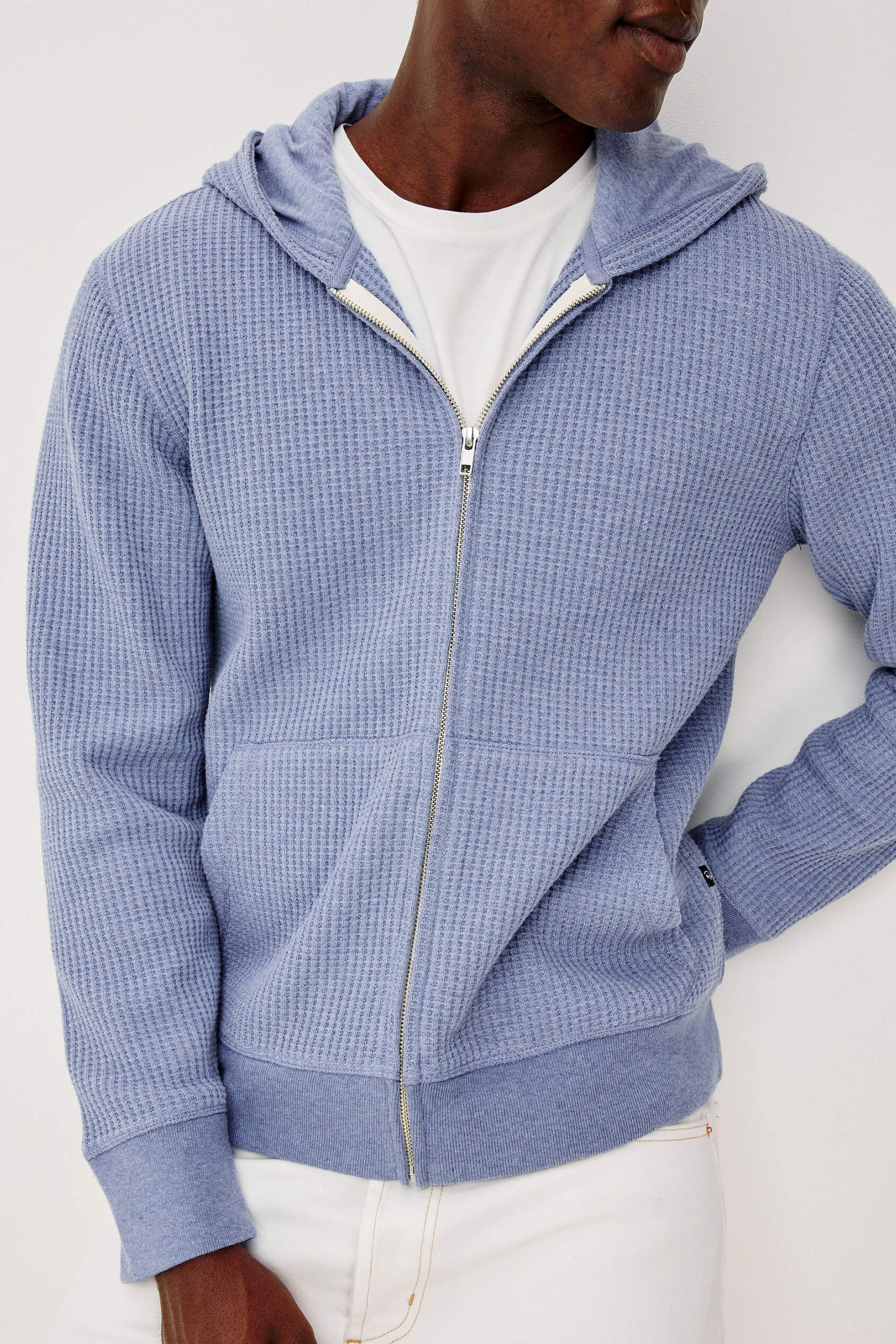 Rails Kenton Hoodie in blue heather