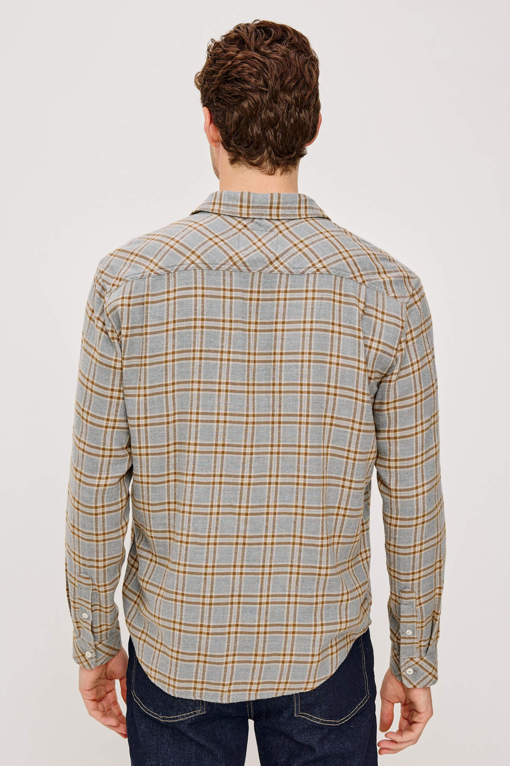 Rails Lennox Shirt in shale truffle