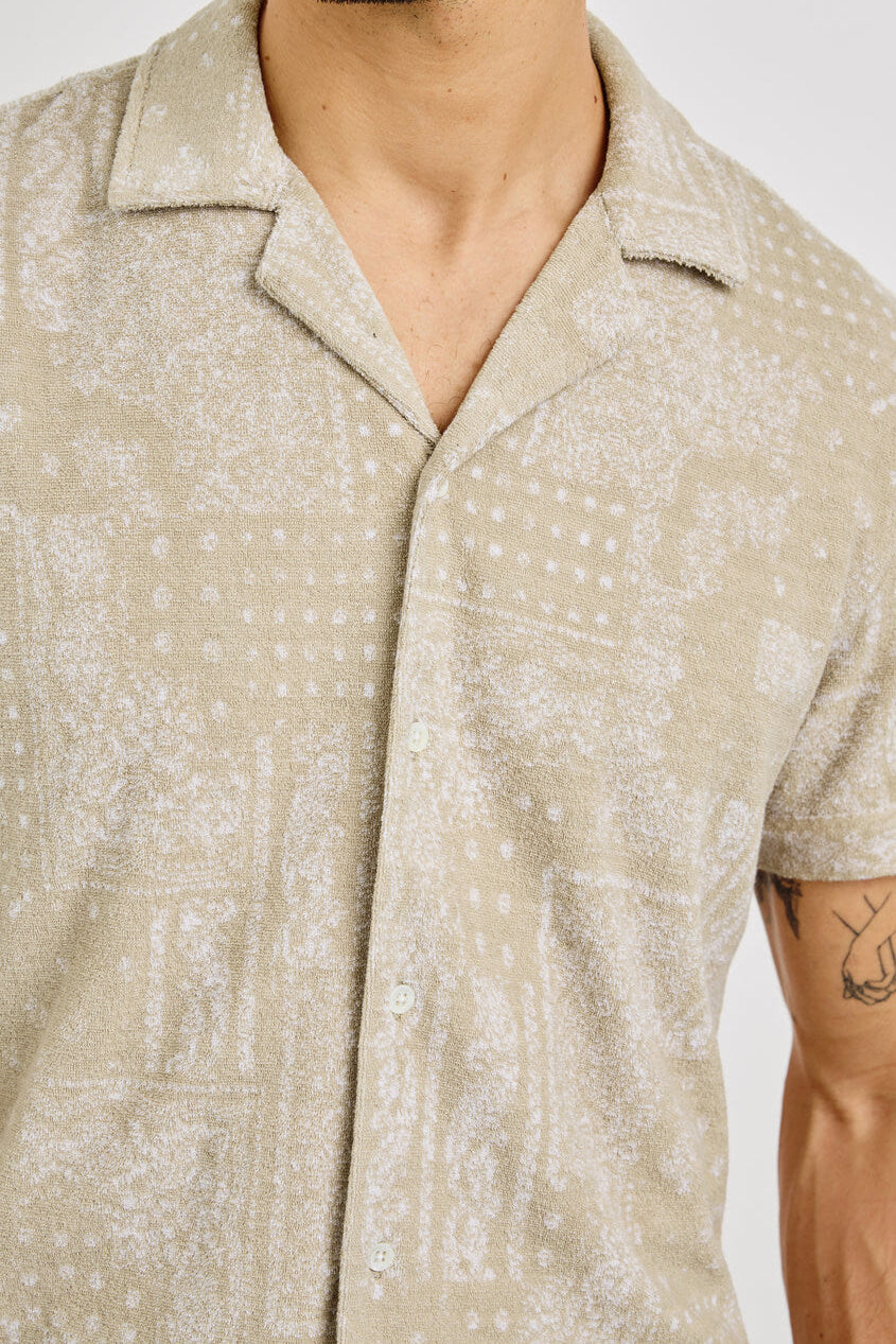 Rails Maverick Shirt in bandana craft paper
