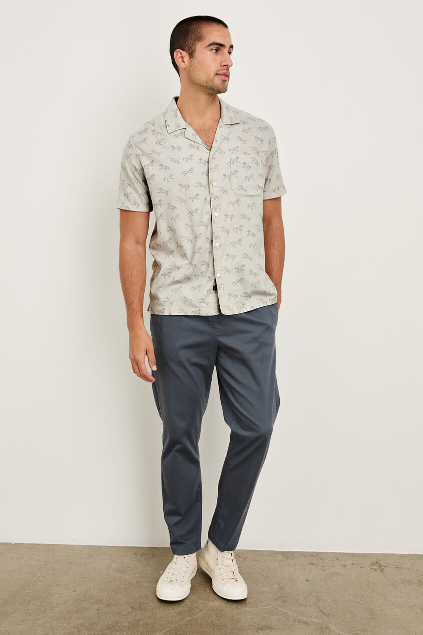 Rails Moreno Shirt in stallion parchment indigo