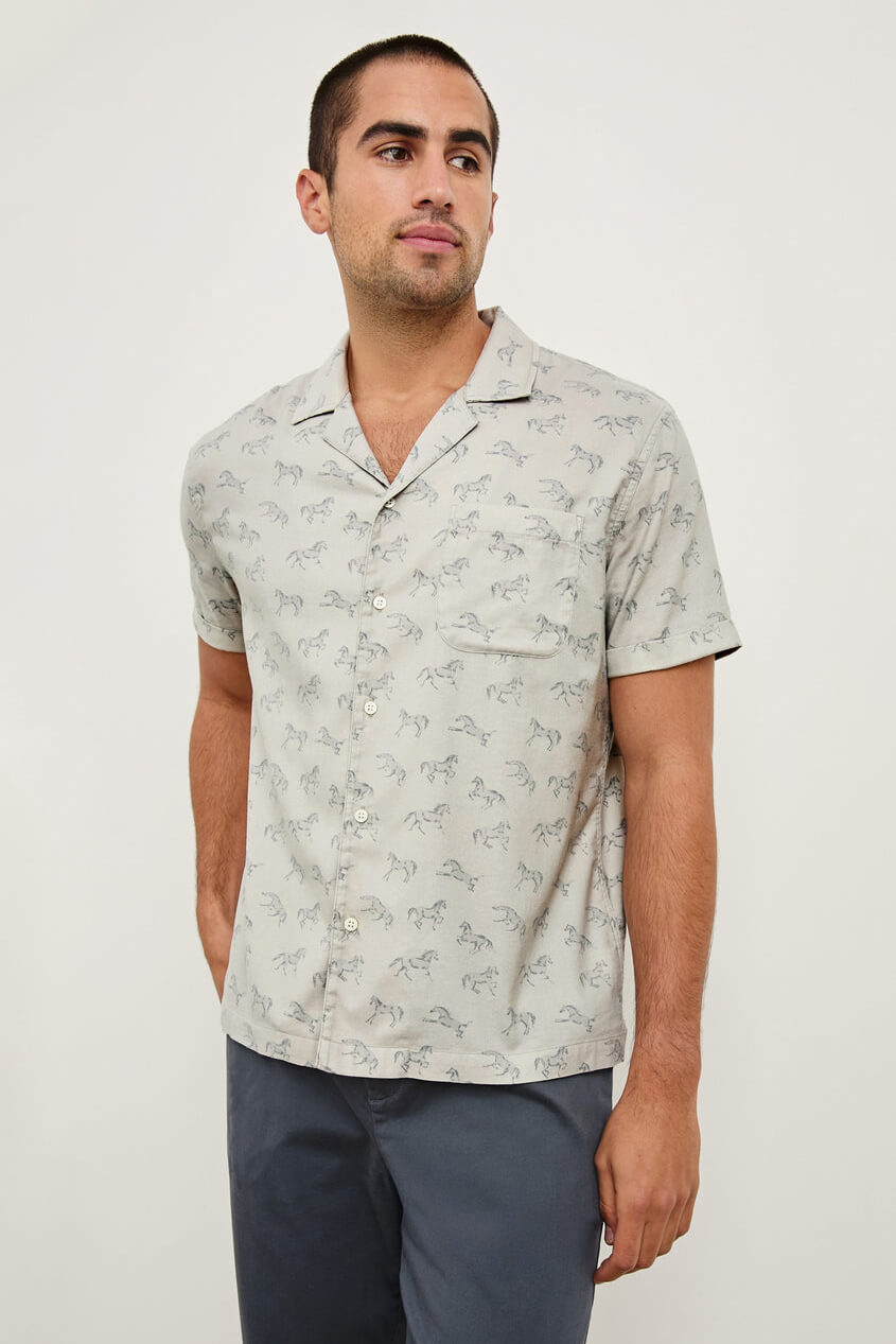 Rails Moreno Shirt in stallion parchment indigo