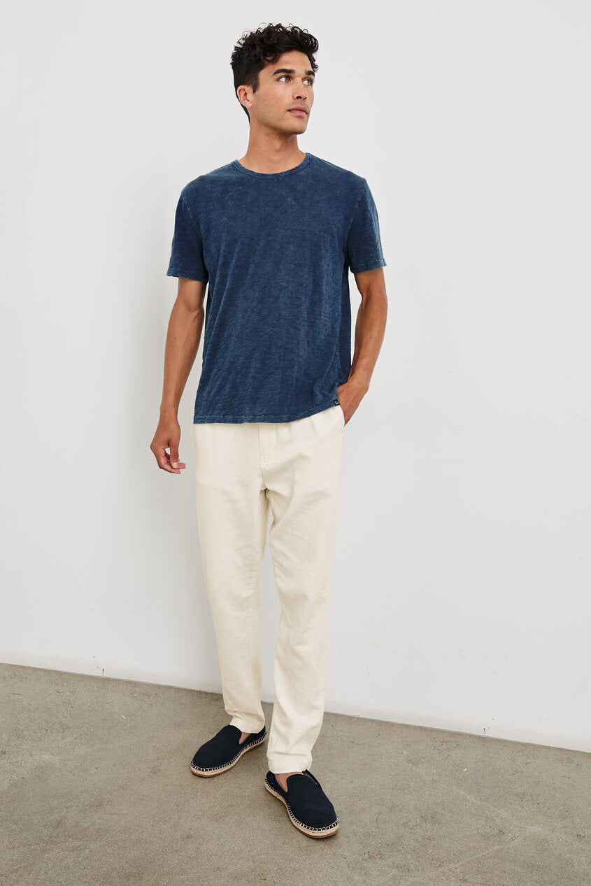 Rails Neil Tee in vintage indigo