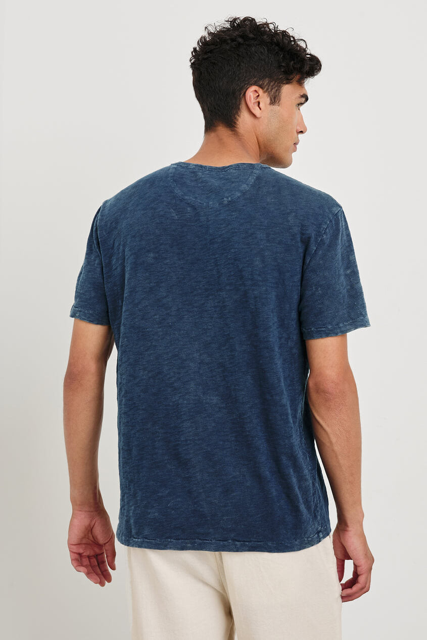 Rails Neil Tee in vintage indigo