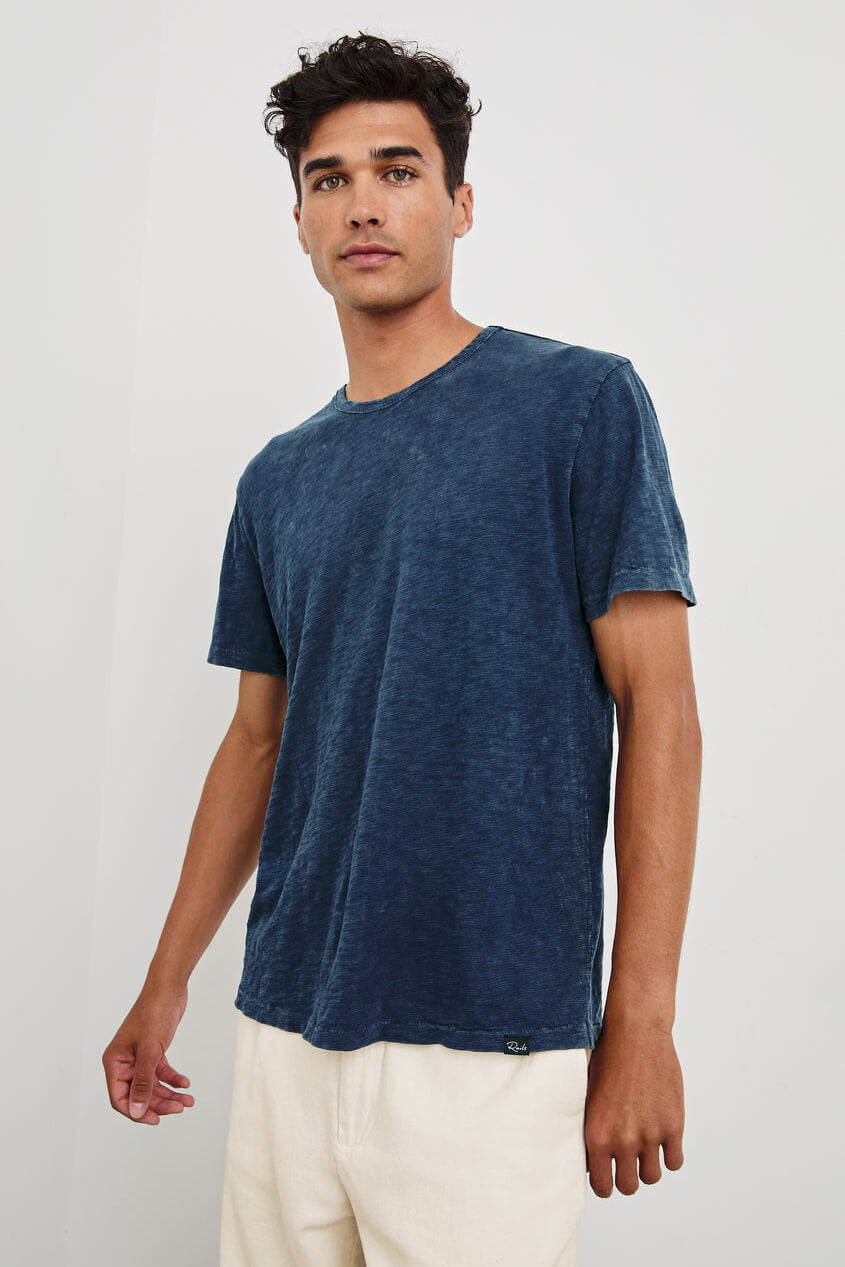 Rails Neil Tee in vintage indigo
