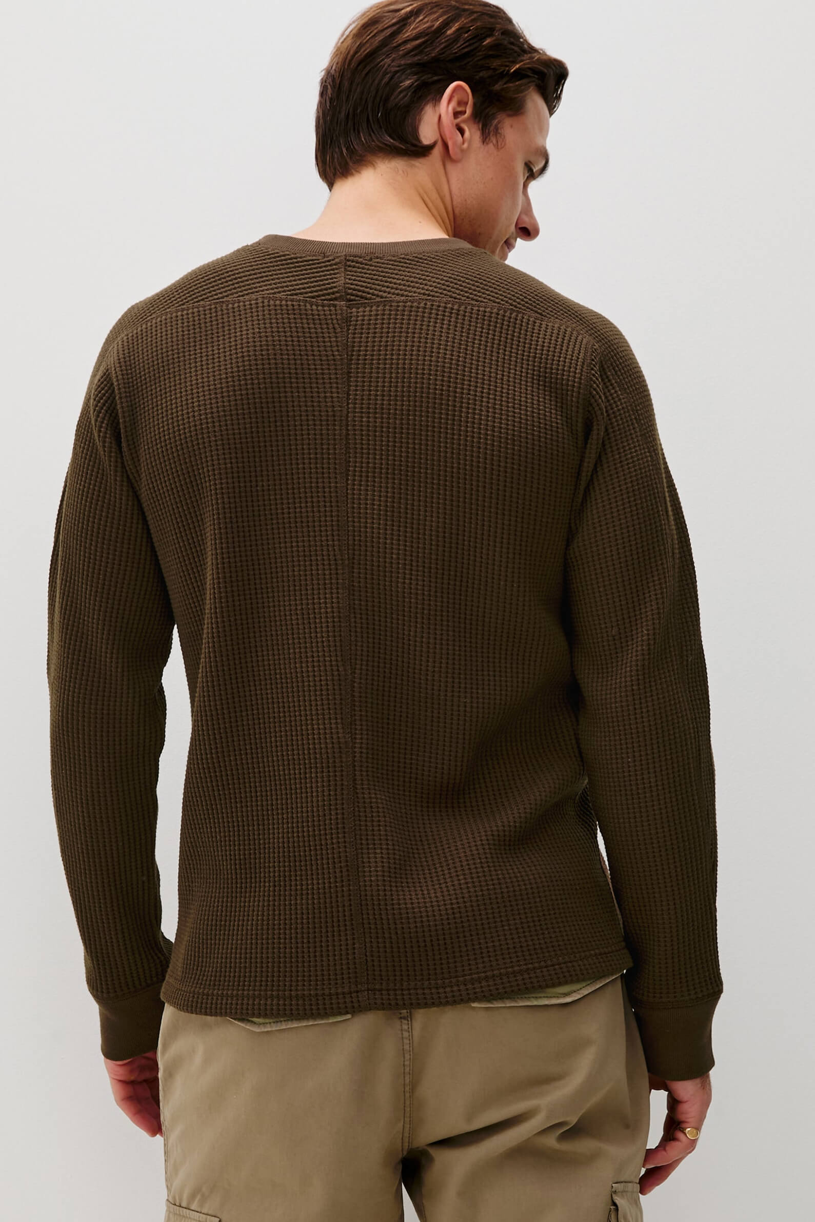 Rails Wade Thermal in chocolate