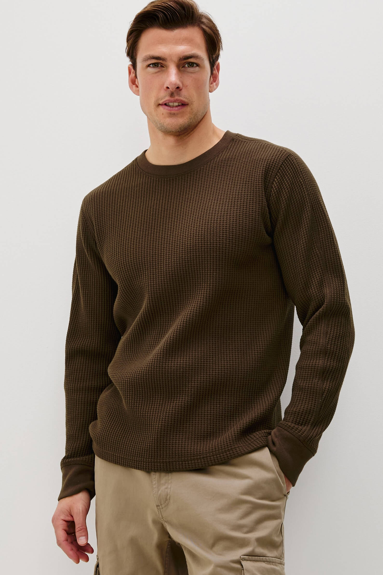 Rails Wade Thermal in chocolate