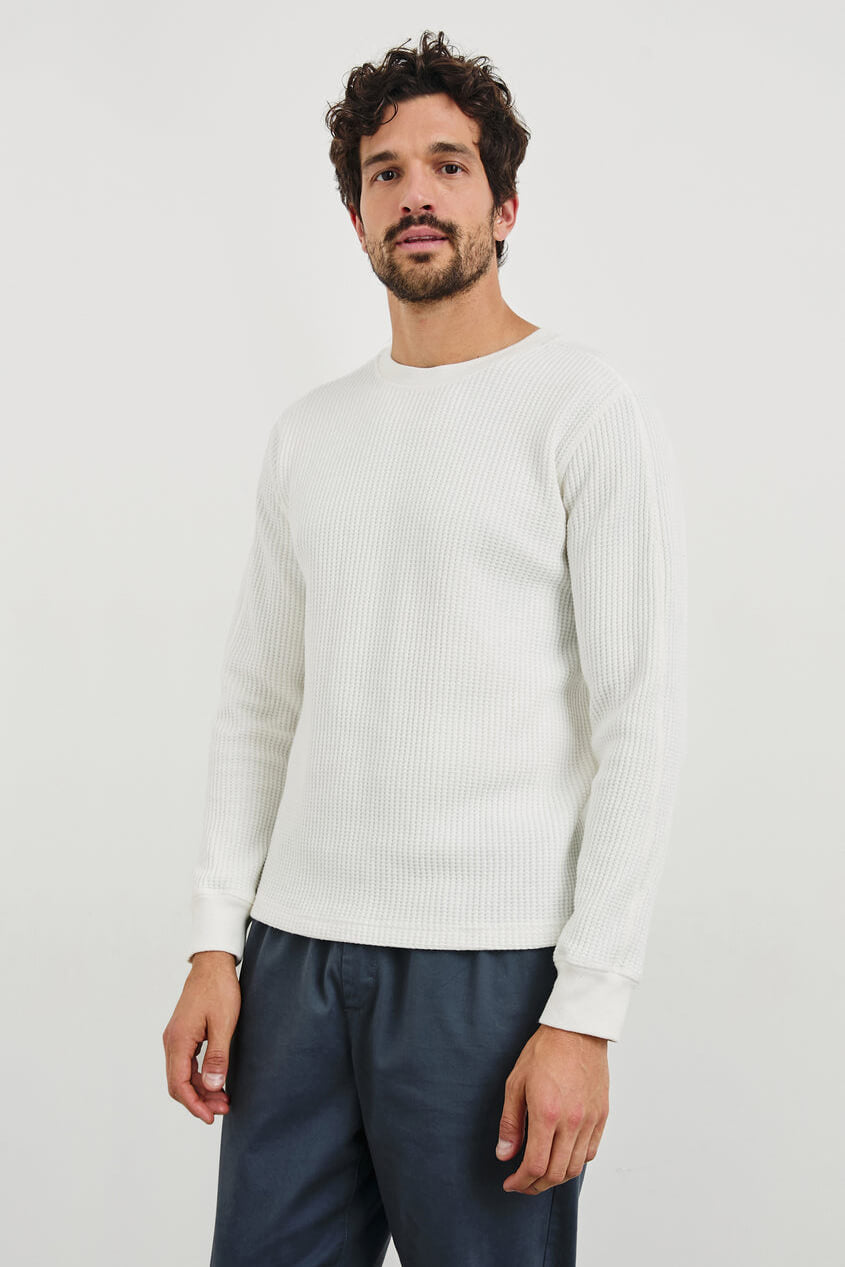 Rails Wade Thermal in white