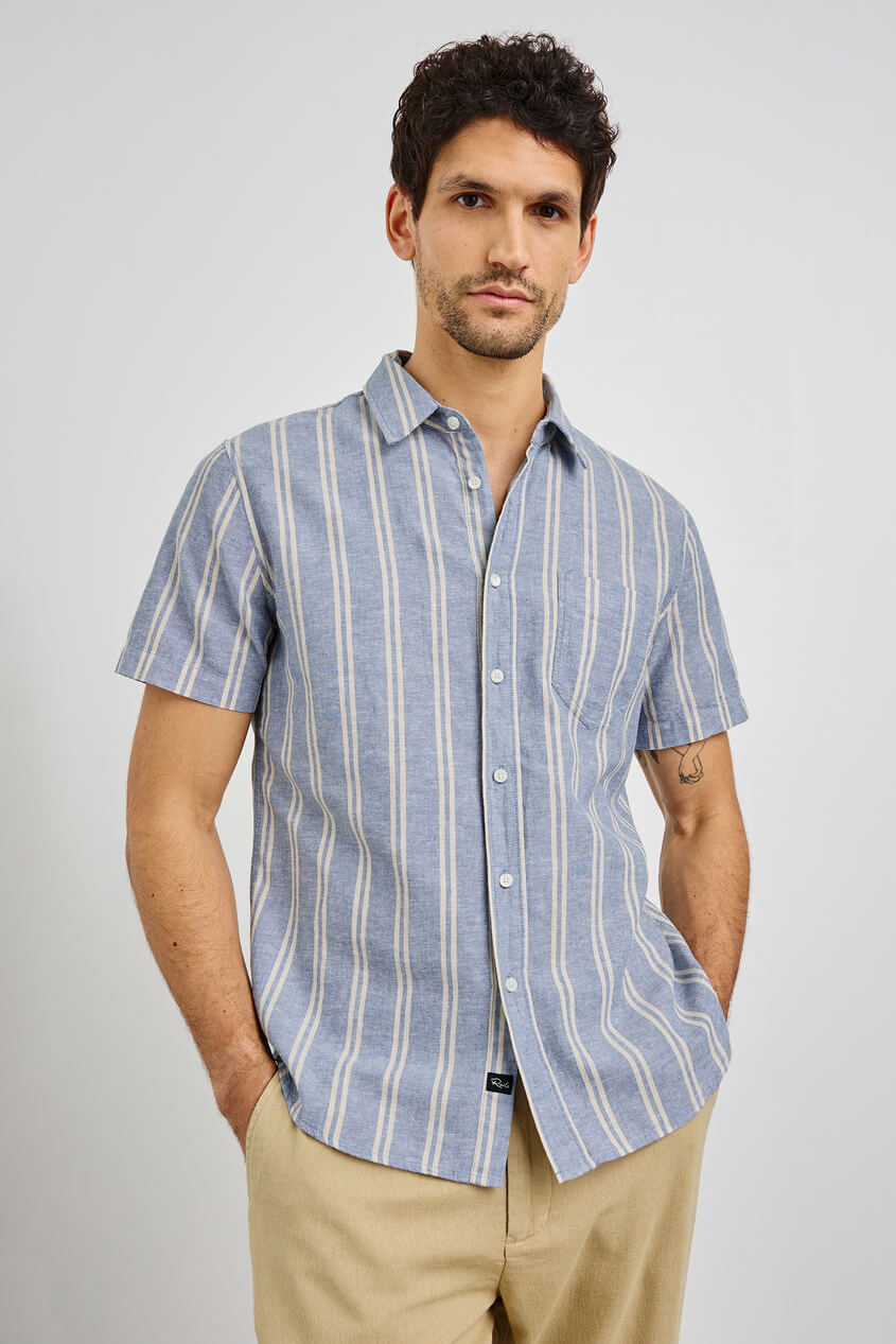 Rails Wilder shirt in chambray butter