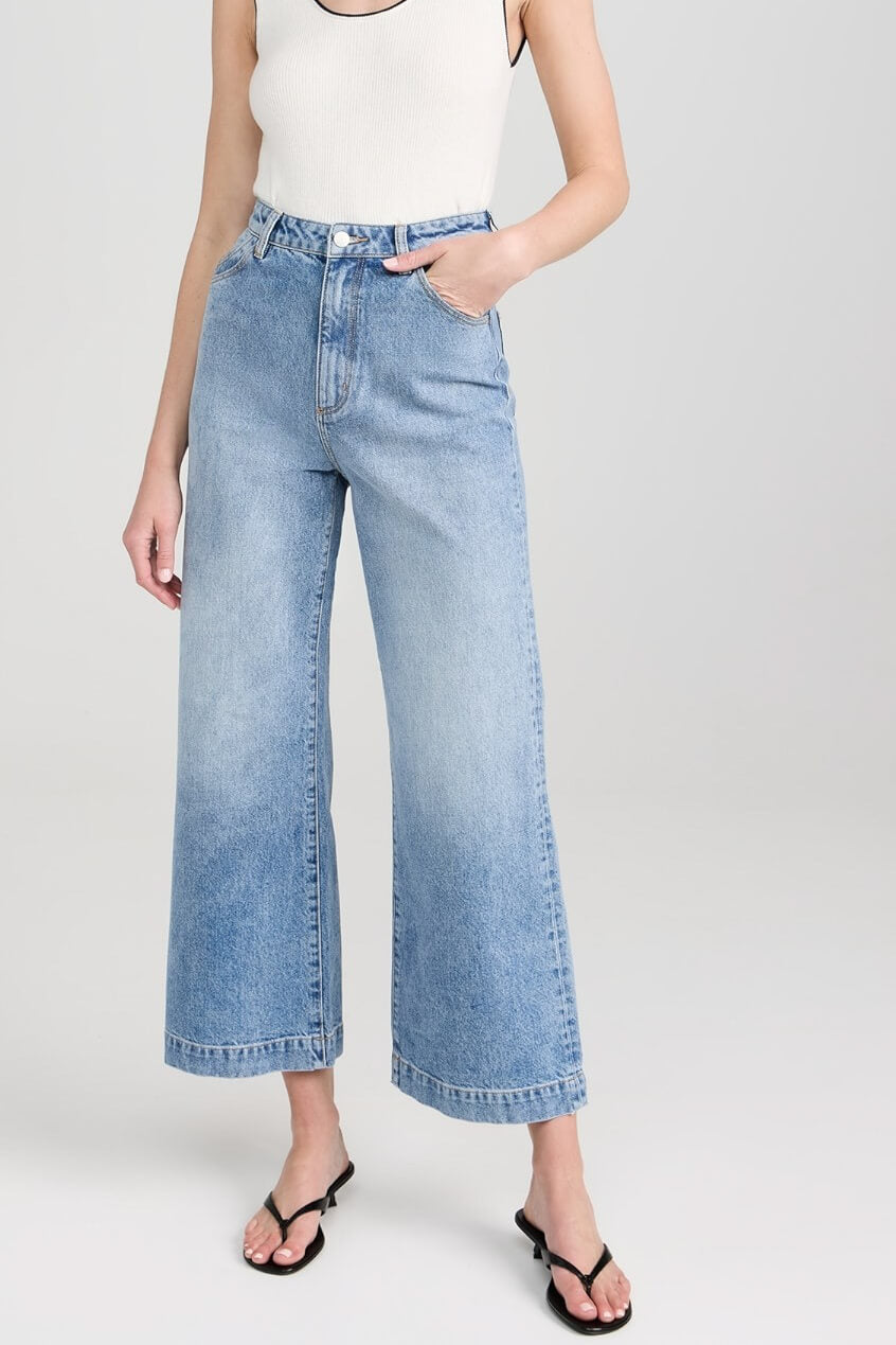 Rollas Jeans sailor scoop jeans in carla