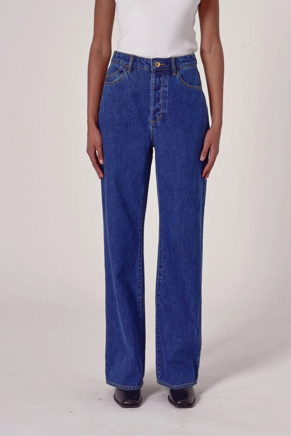 Rolla's Stevie Relaxed Jean in pacific blue