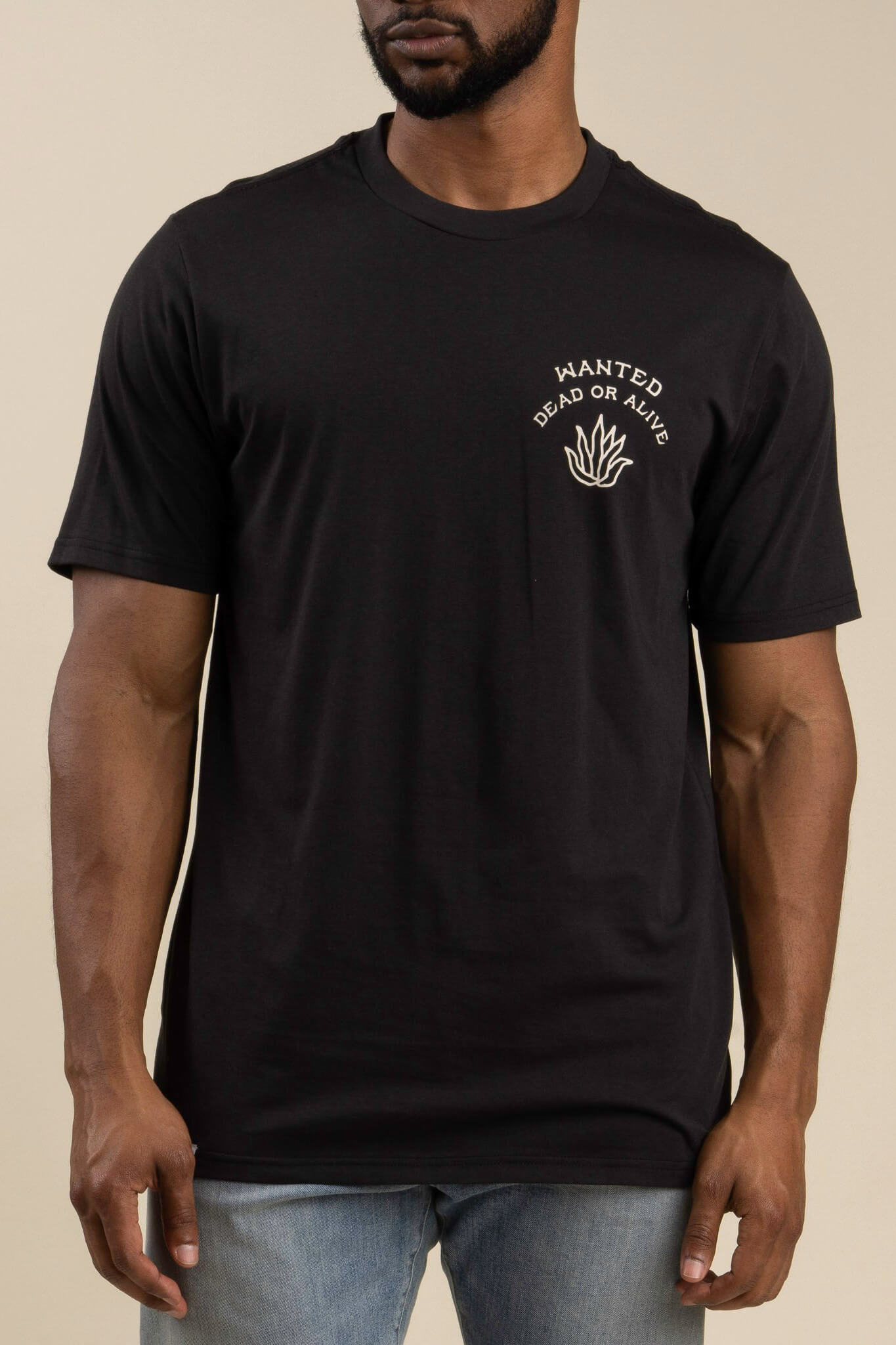 Sendero dead or alive tee in black