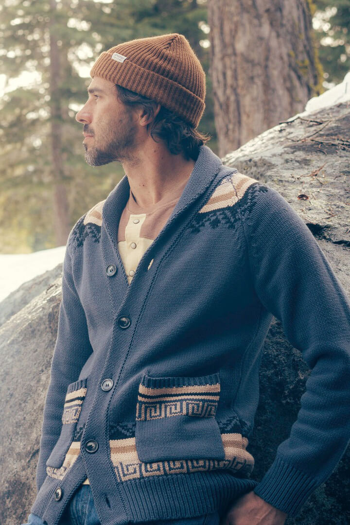 Sendero nuevo laredo jacket in faded indigo