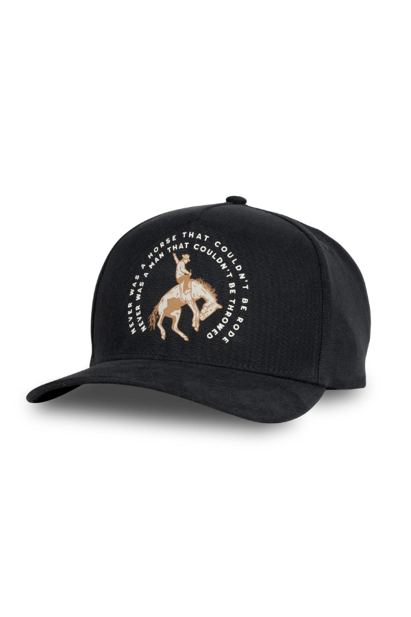 Sendero Never Was A Horse Hat in black
