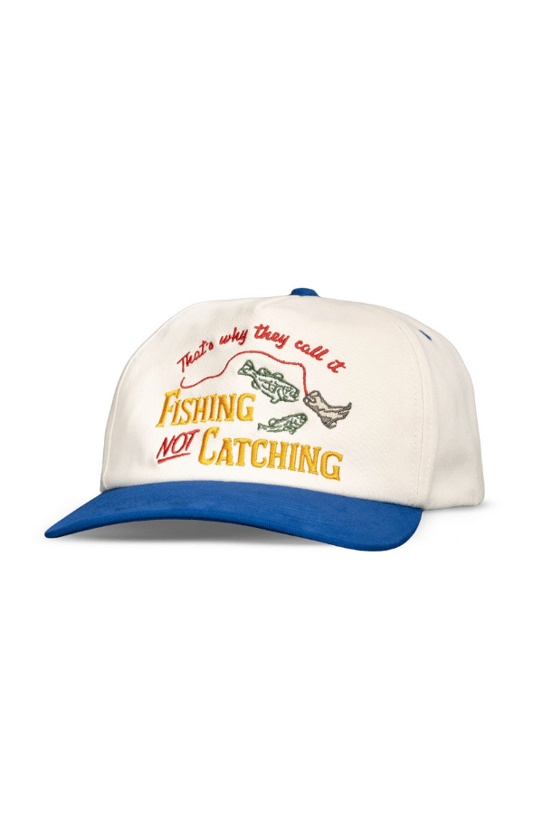 Sendero Not Catching Hat in white blue