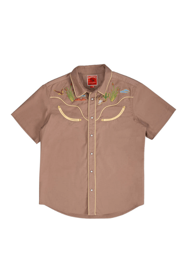 Sendero Prescott Western Shirt in burro