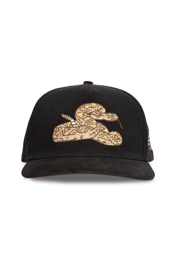 Sendero Rattlesnake hat in black