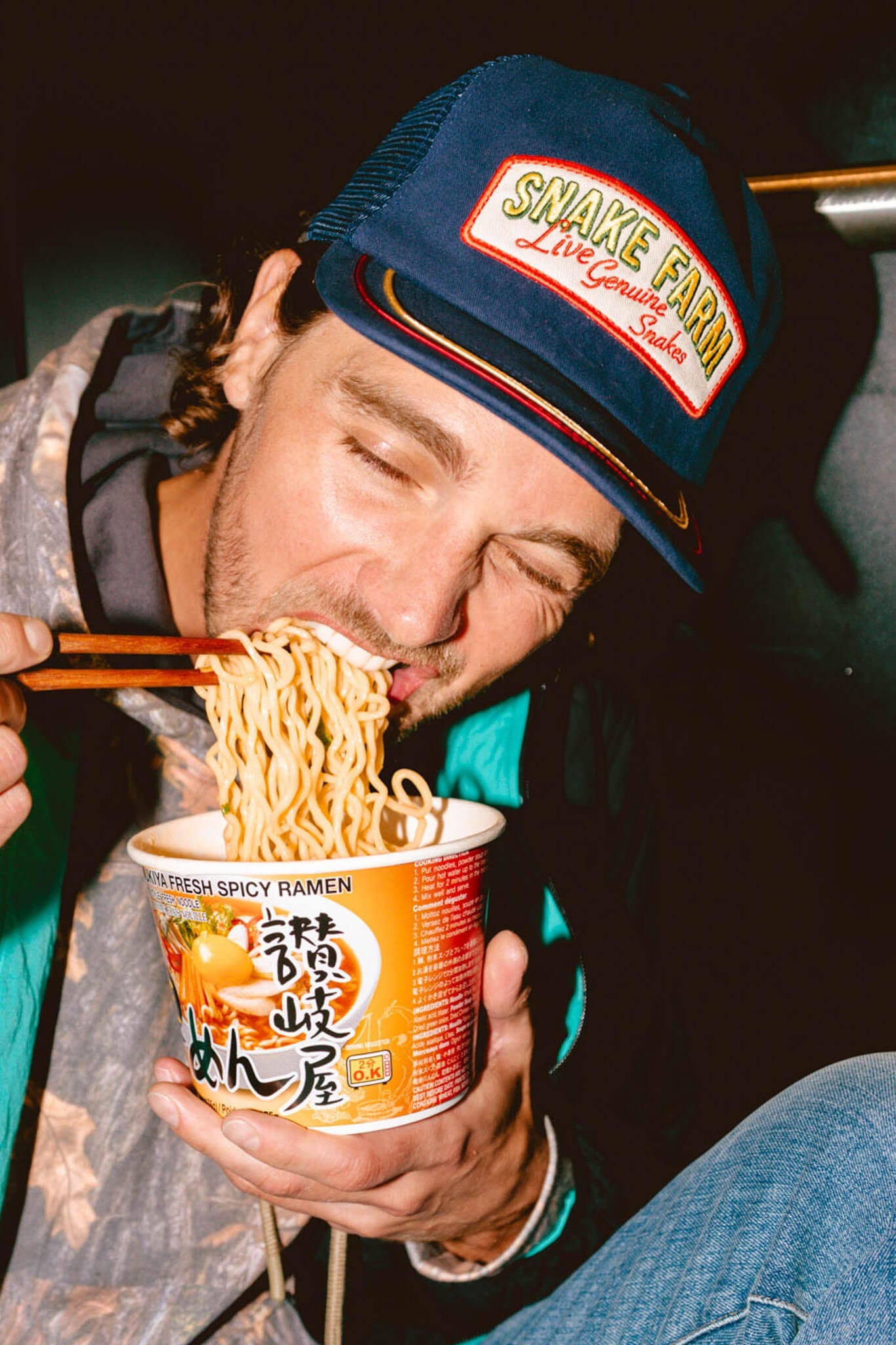 Sendero Snake Farm Hat in navy