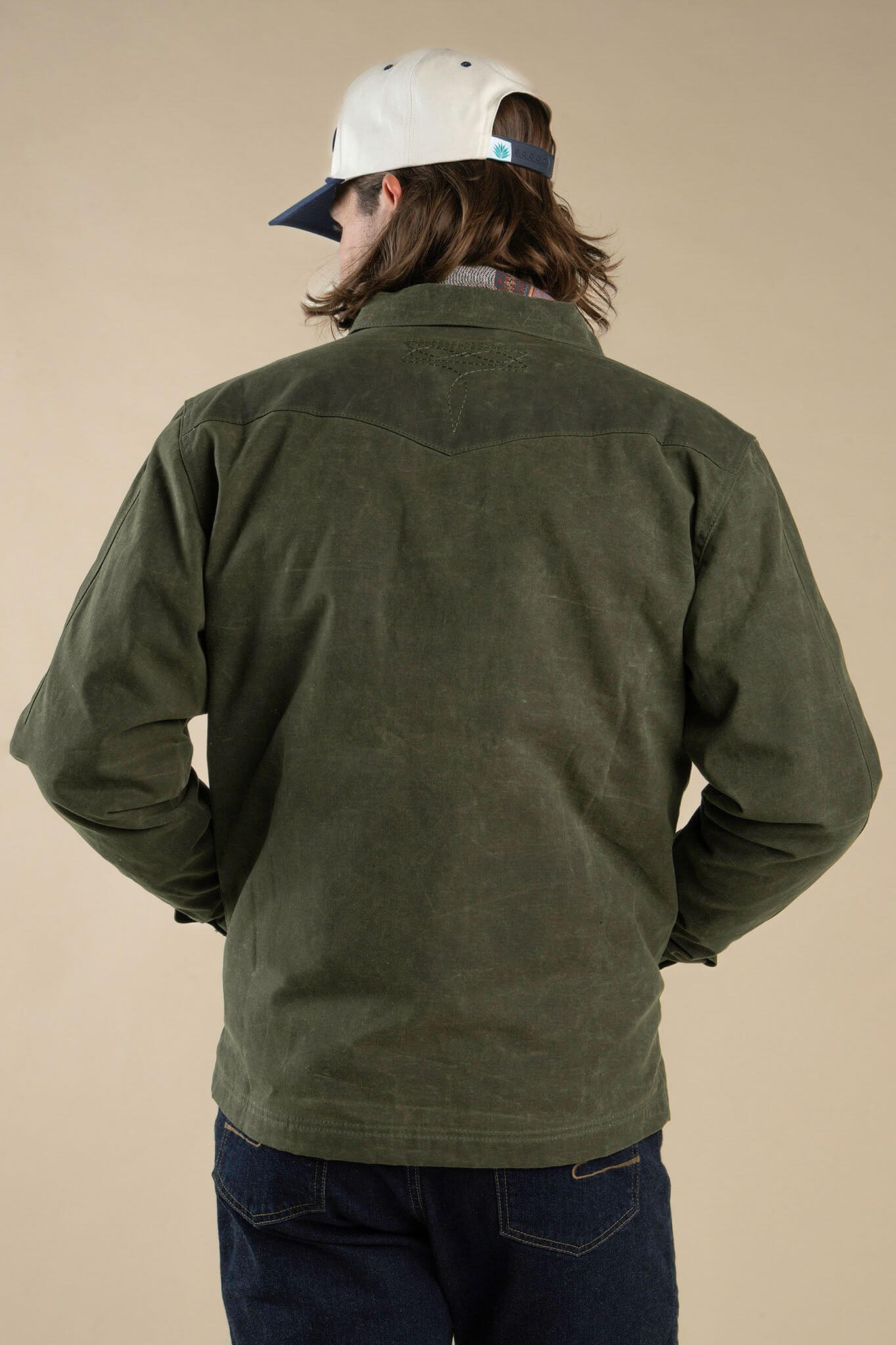 Sendero Waxed Jacket in badlands sage