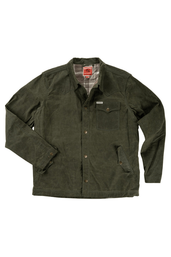 Sendero Waxed Jacket in badlands sage