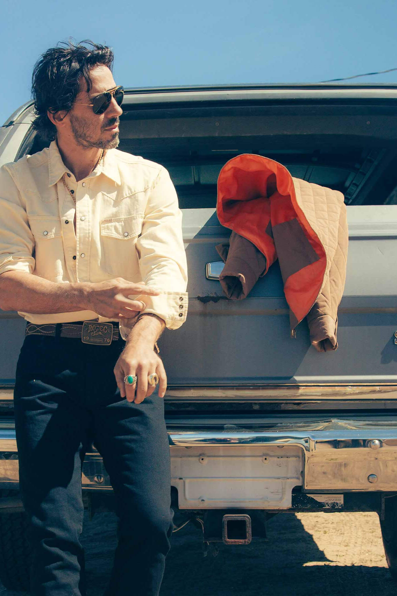 Sendero Wyatt Shirt in ecru
