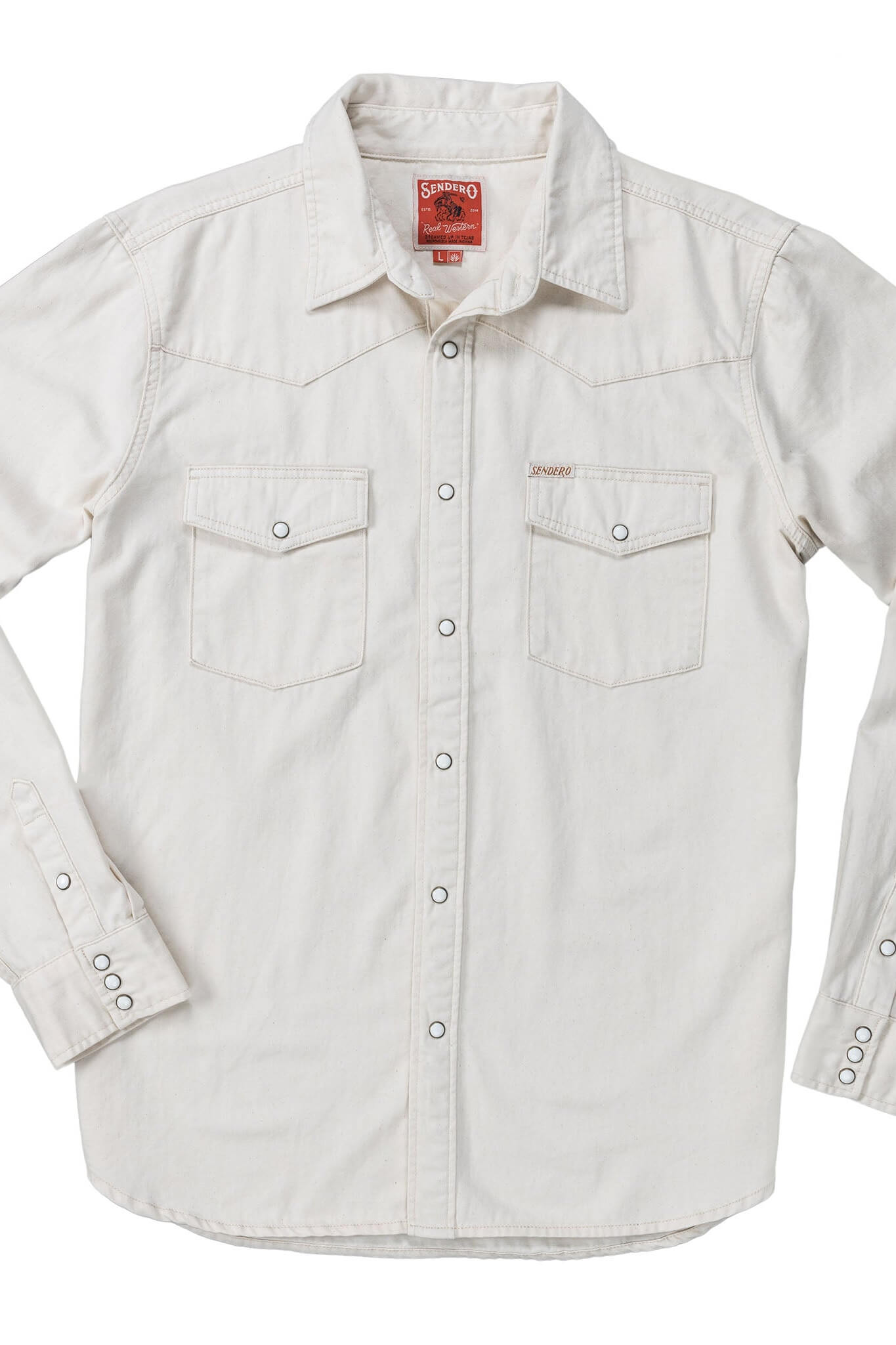 Sendero Wyatt Shirt in ecru
