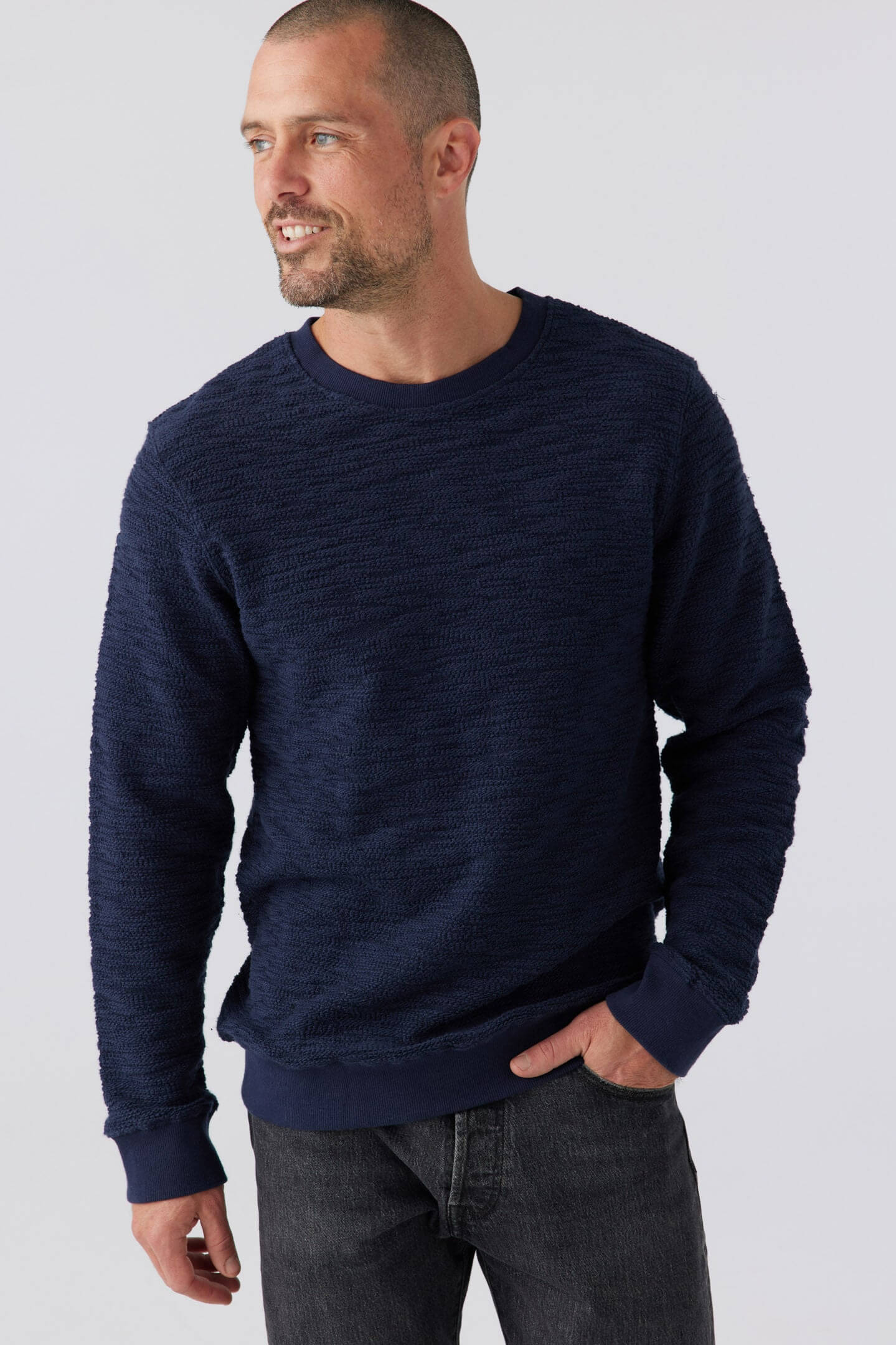Sol Angeles linden pullover in indigo