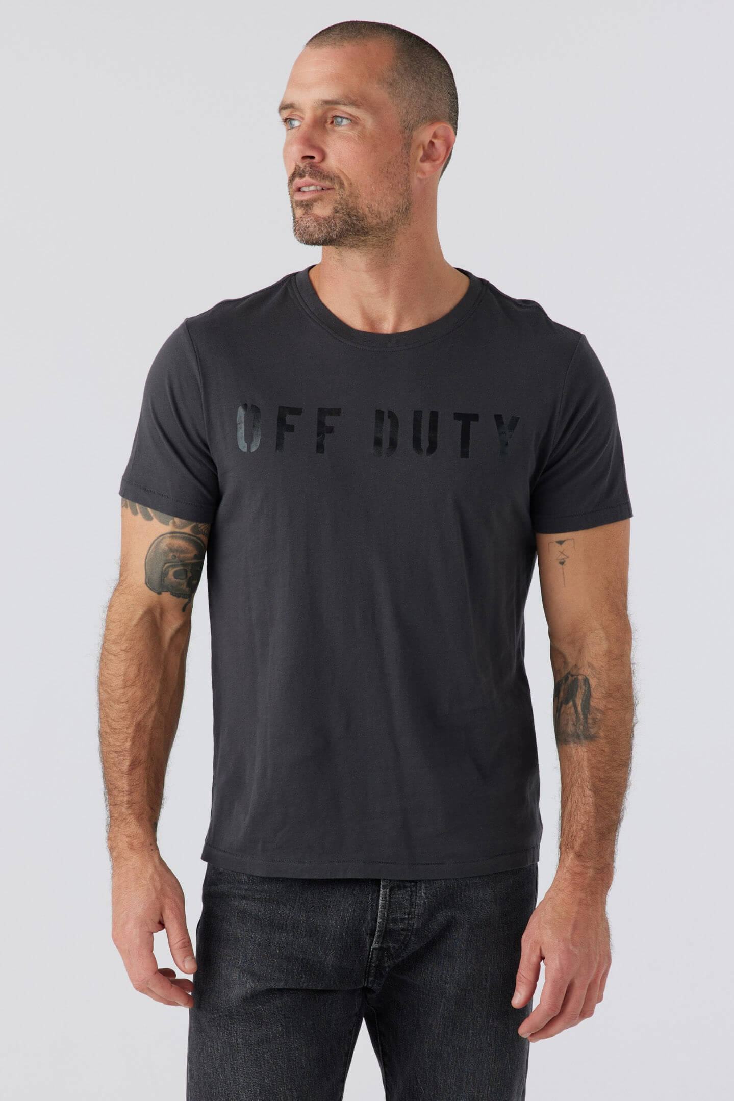 Sol Angeles off duty sunset tee in vintage black