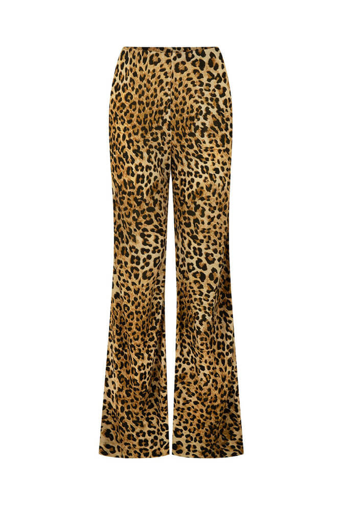 Spell Samantha bias pant in vintage leopard