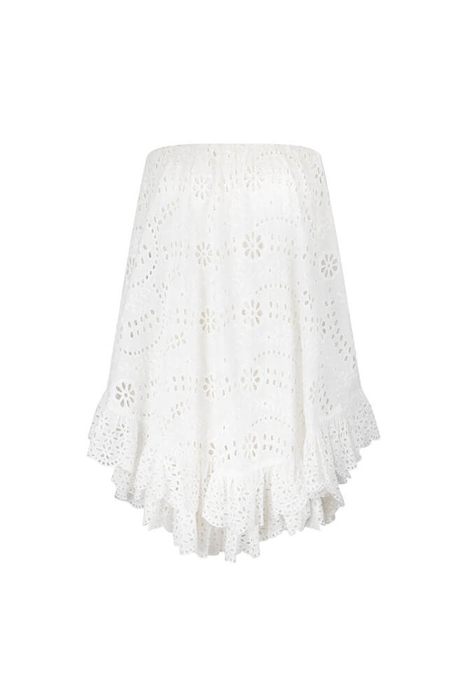 Spell Yaya Lace Scarf Mini Dress