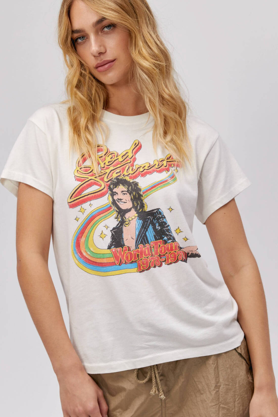rod steward rainbow tour tee