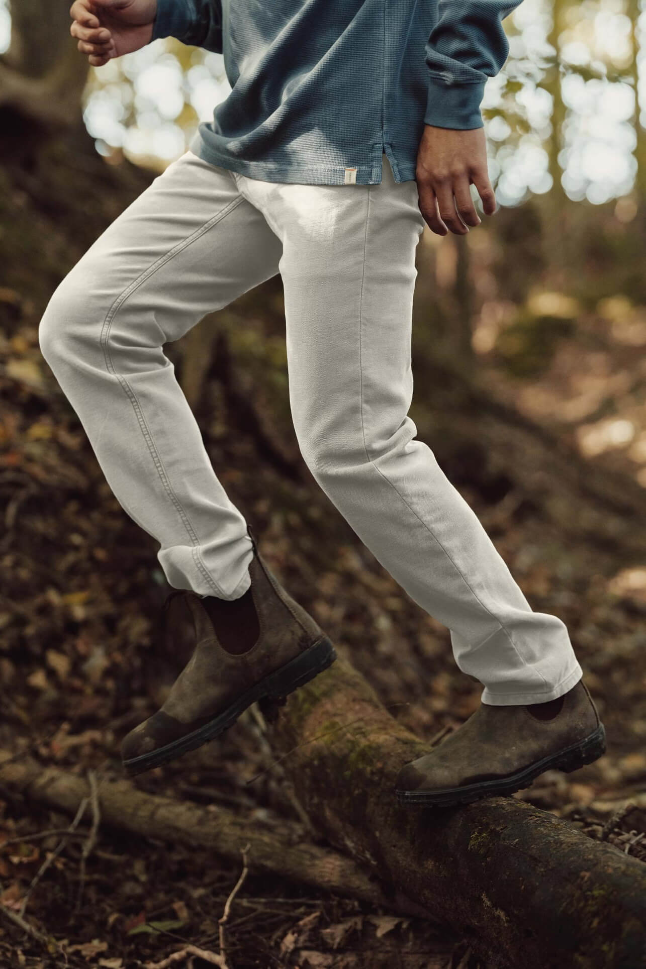 The Normal Brand comfort terry pant in stone