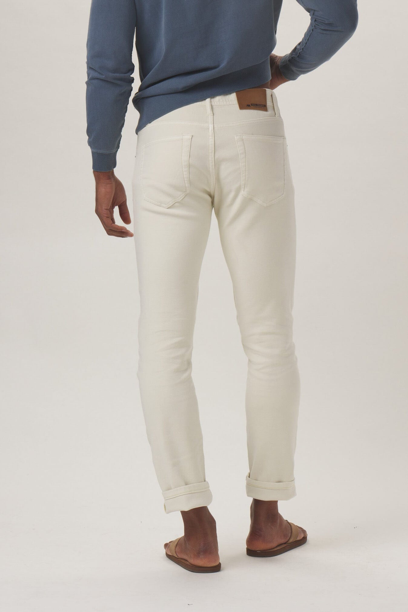 The Normal Brand comfort terry pant in stone