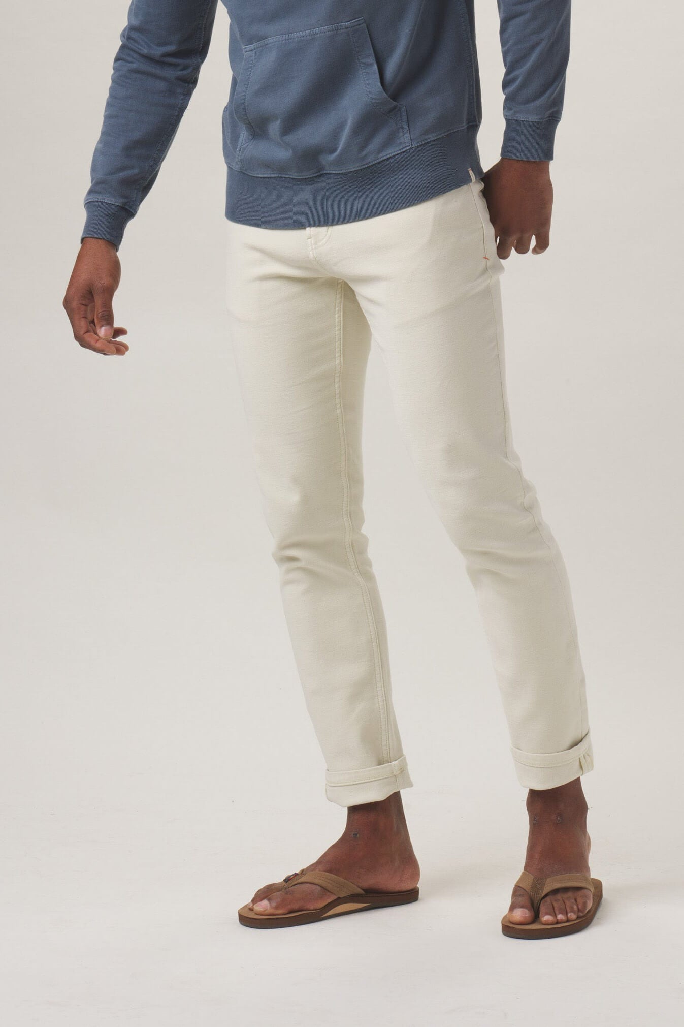 The Normal Brand comfort terry pant in stone