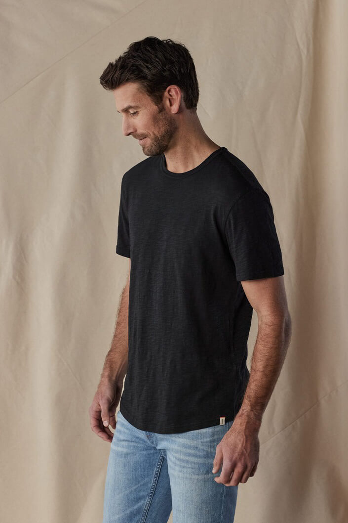 The Normal Brand legacy jersery perfect tee in black