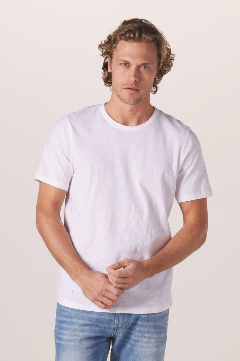 The Normal Brand legacy jersery perfect tee in white