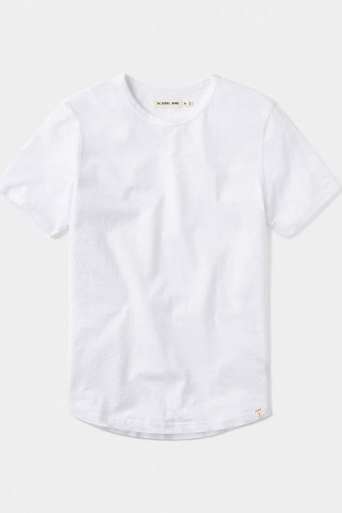 The Normal Brand legacy jersery perfect tee in white
