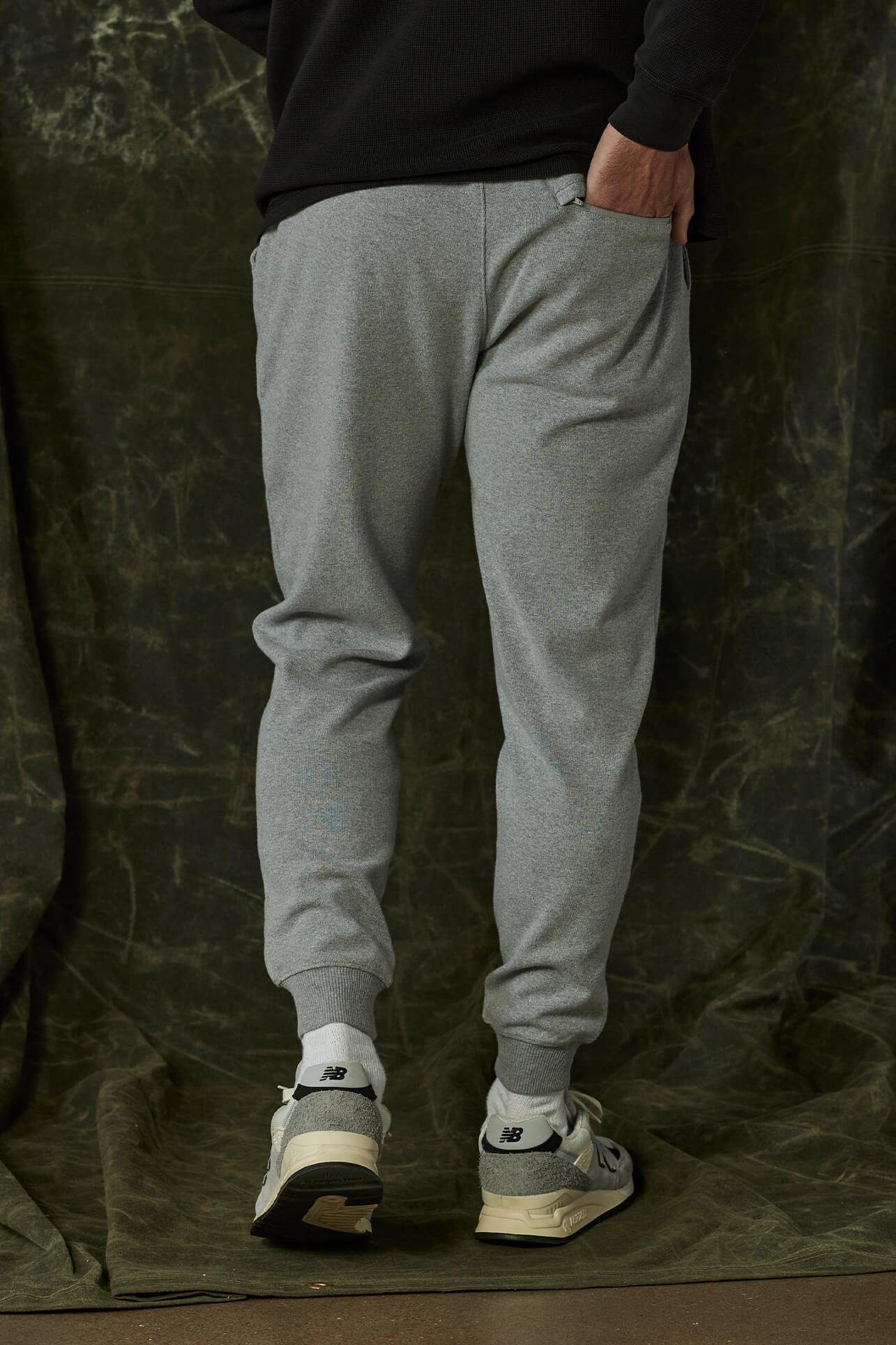 The Normal Brand Puremeso Everyday Jogger in athletic grey