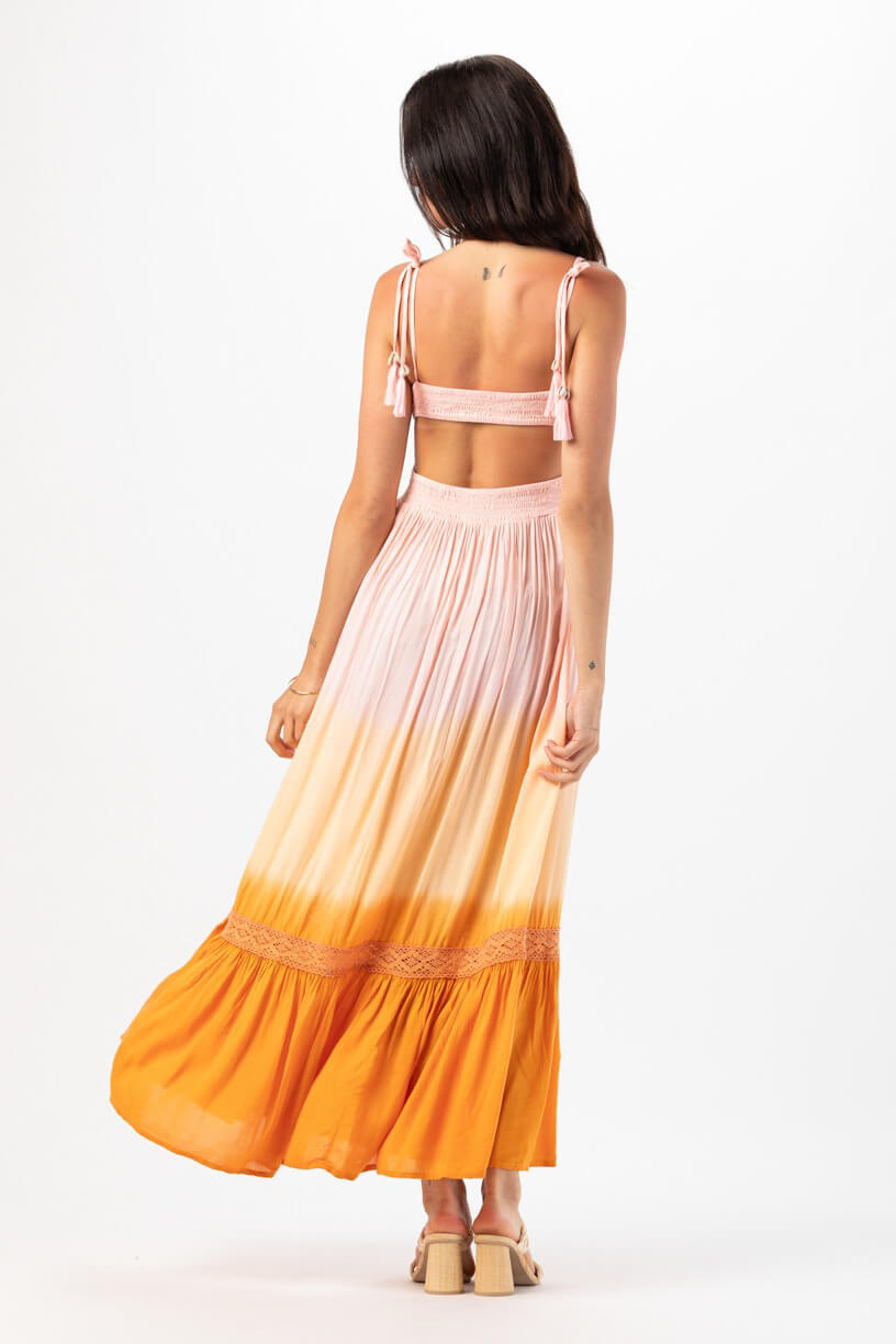 Tiare Hawaii Avalon maxi dress in dawn ombre