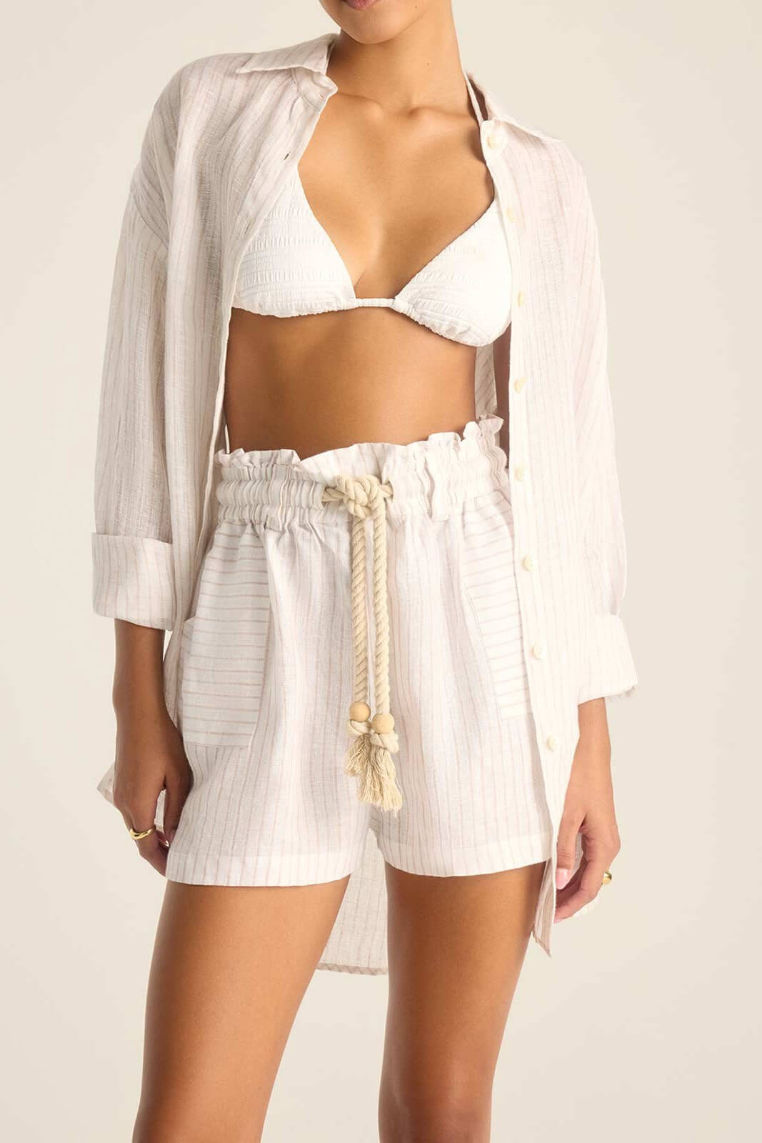 Vitamin A Avery short in boardwalk stripe