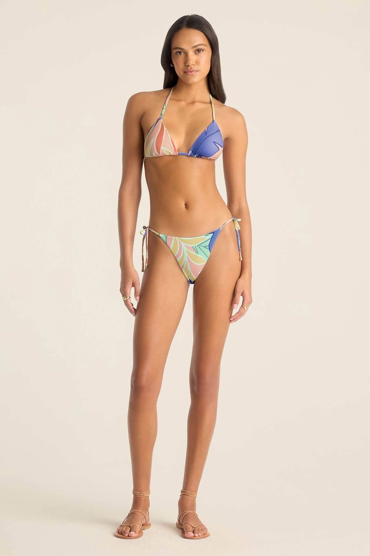 Vitamin A Elle side tie in retro jungle