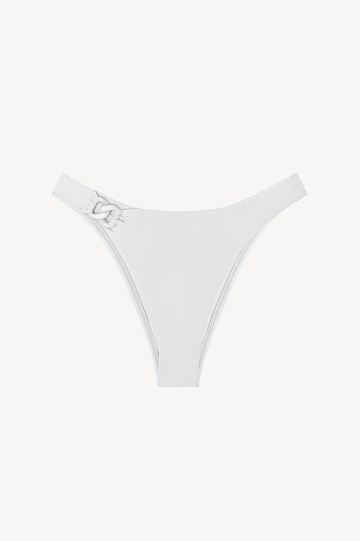 Vitamin A luxe link cheeky bottom in white