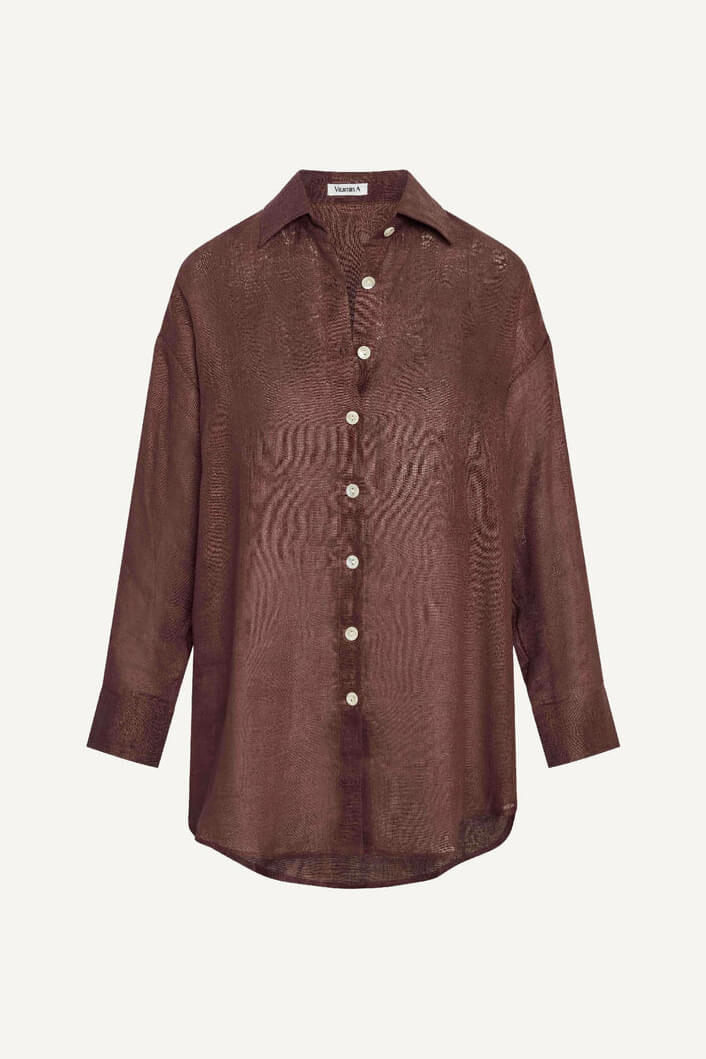 Playa Linen Shirt Dress