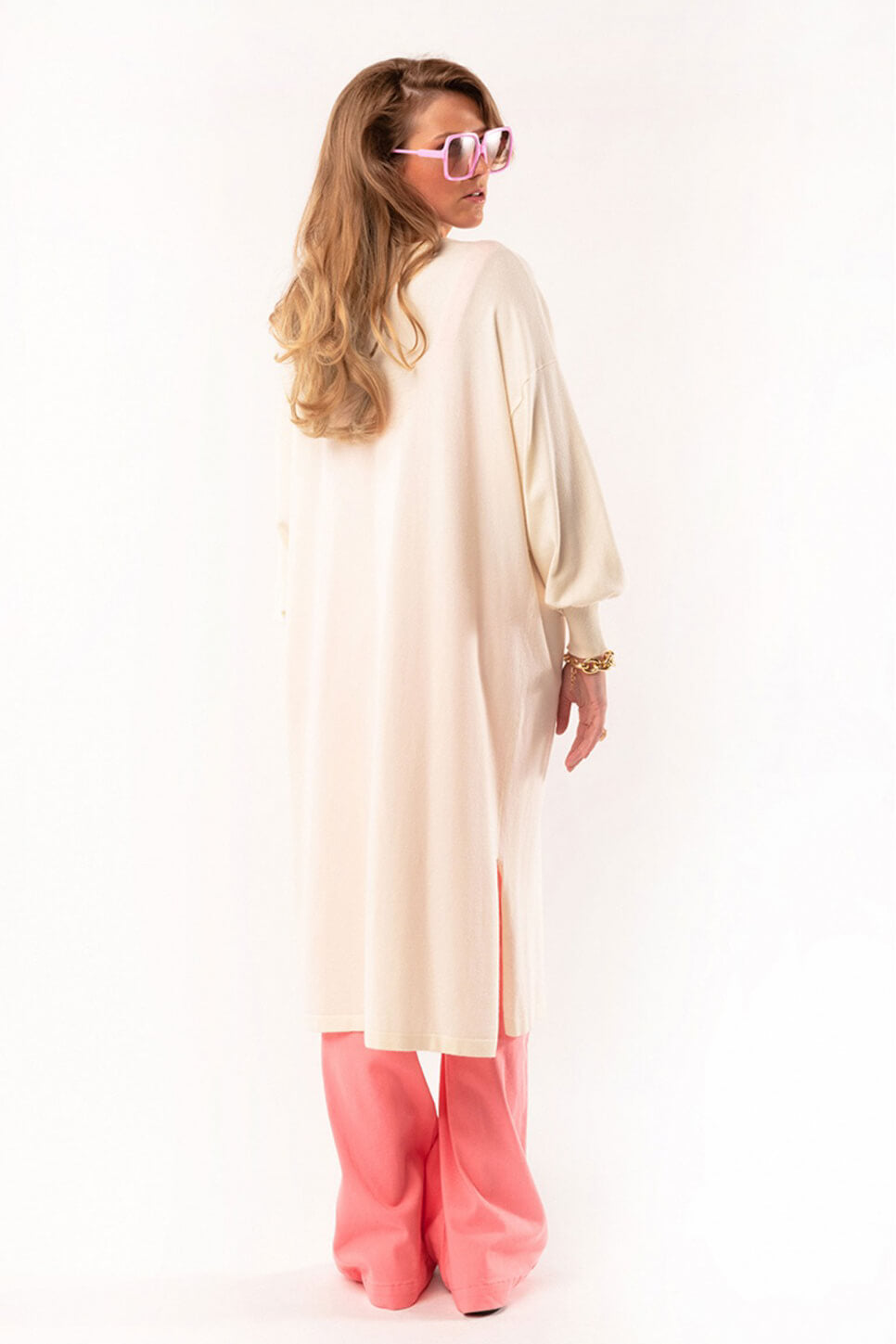 Wild Paris caypi cardigan in beige