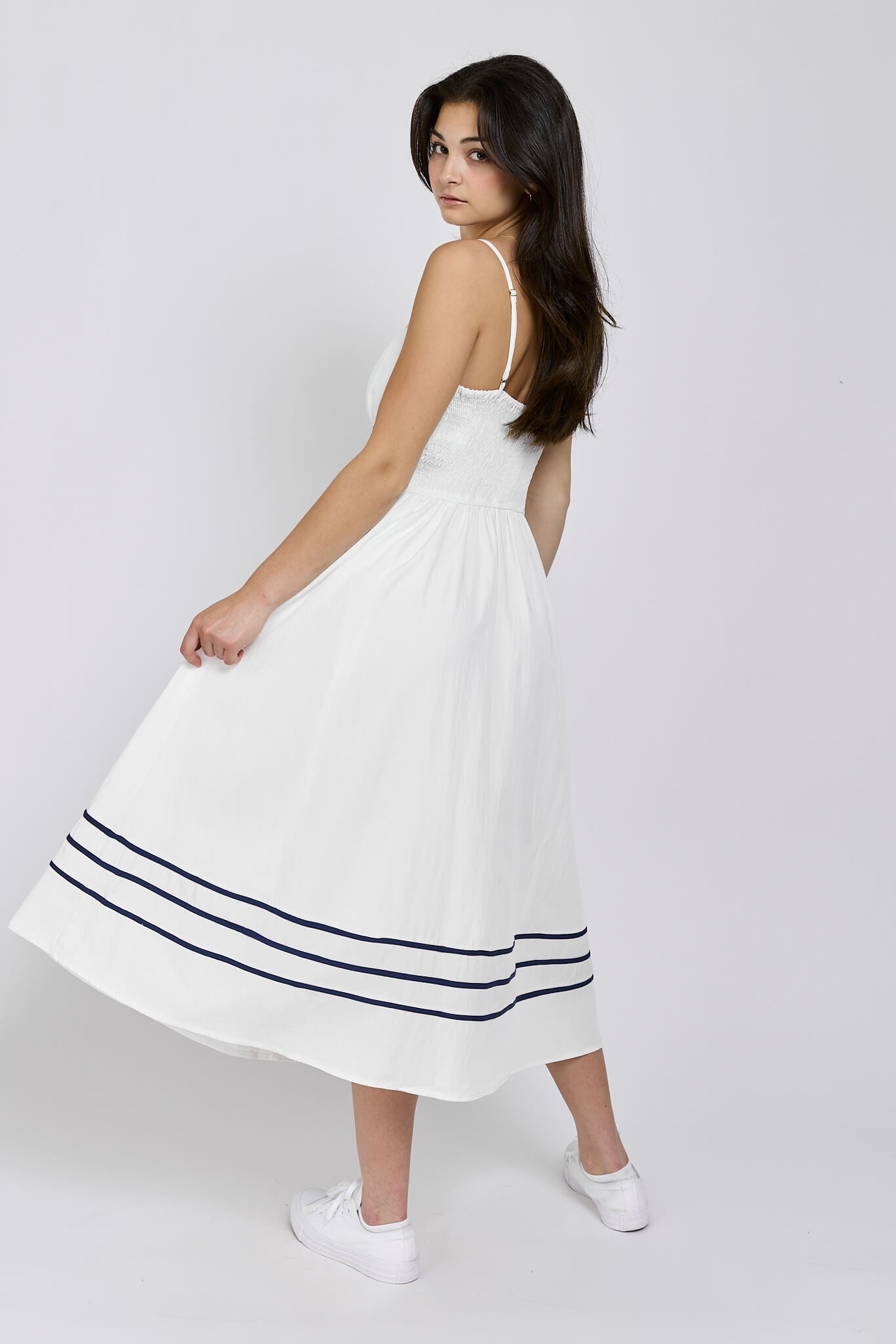 Womens flowy midi dress