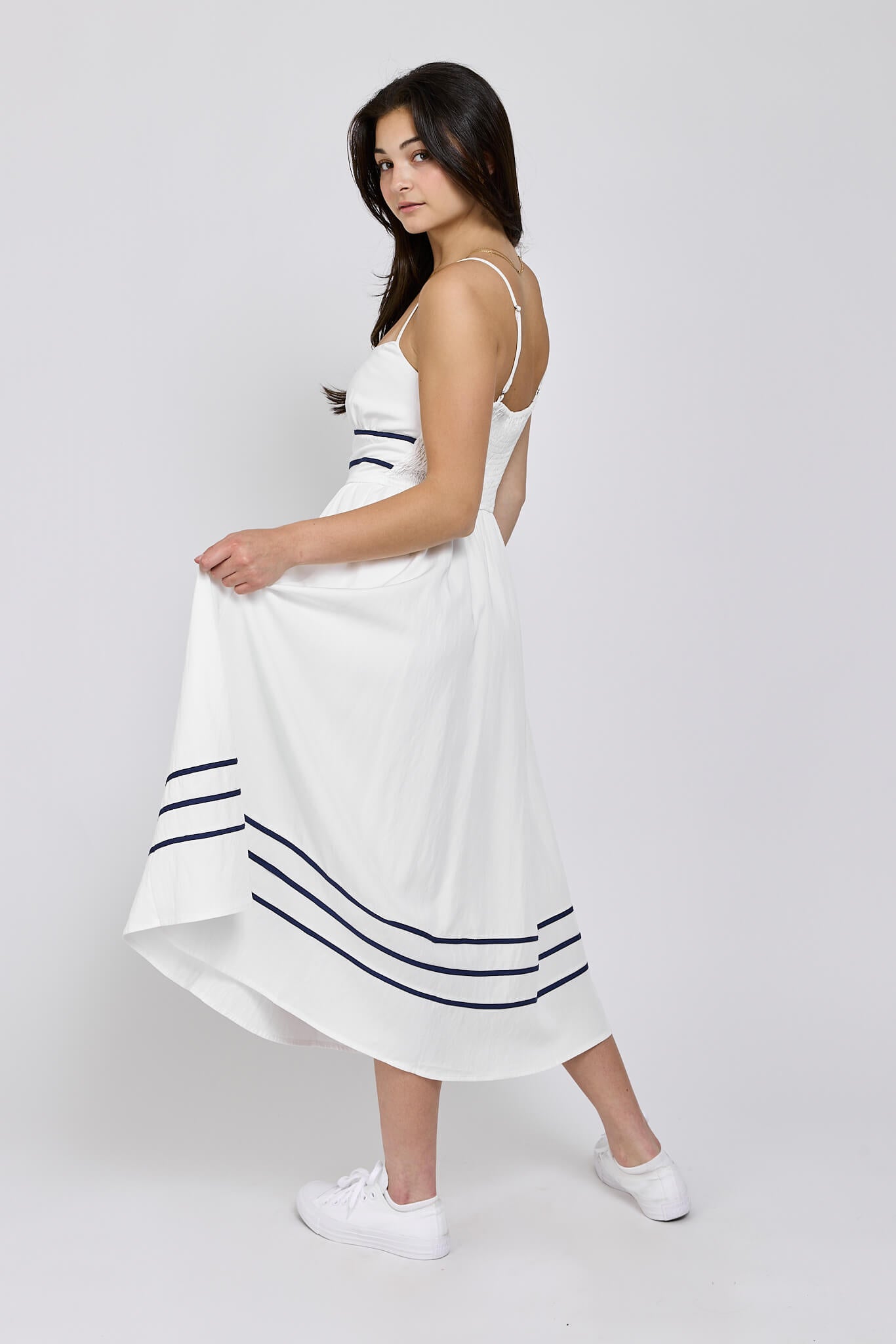 Womens flowy comfortable midi dress