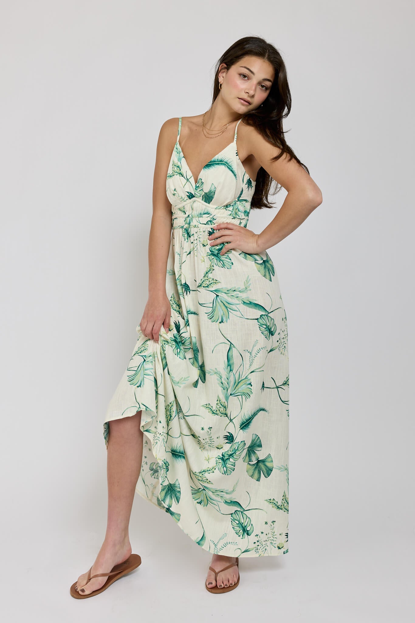 Secret Place Linen Maxi