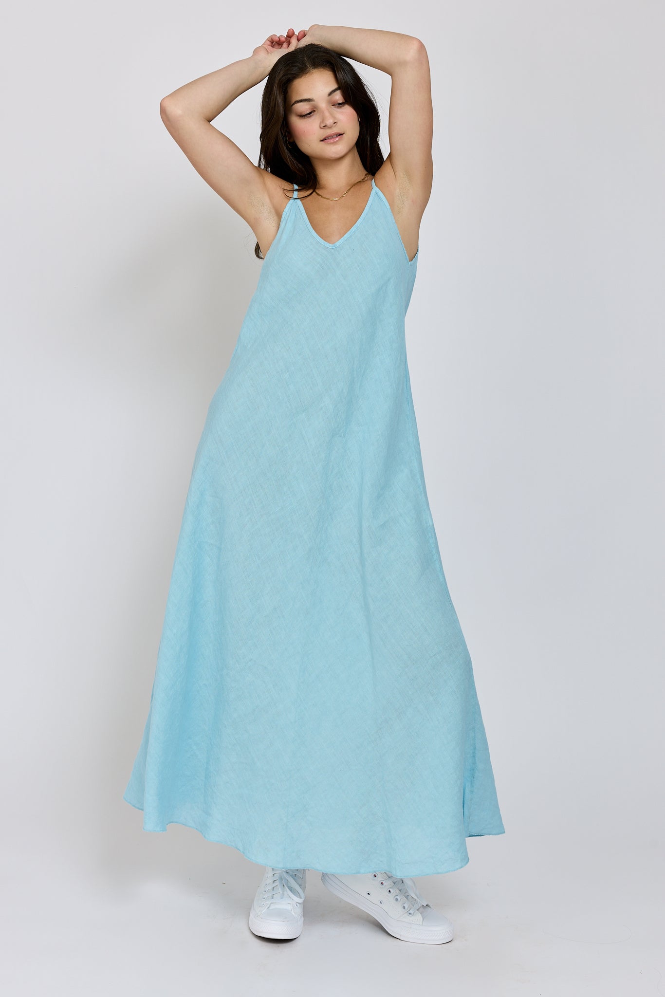 Womens flowy slip dress