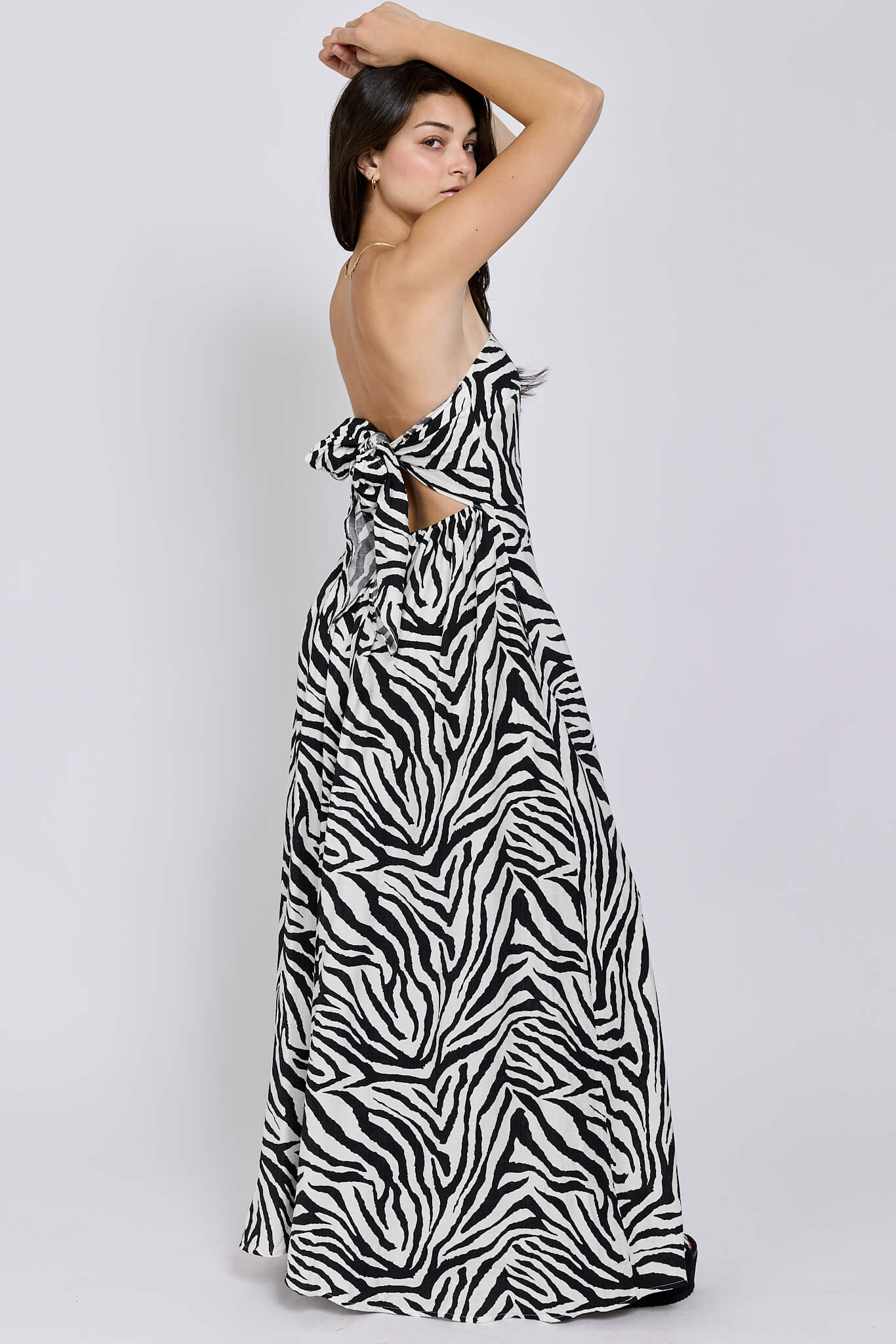 Womens tie back jumpsuit