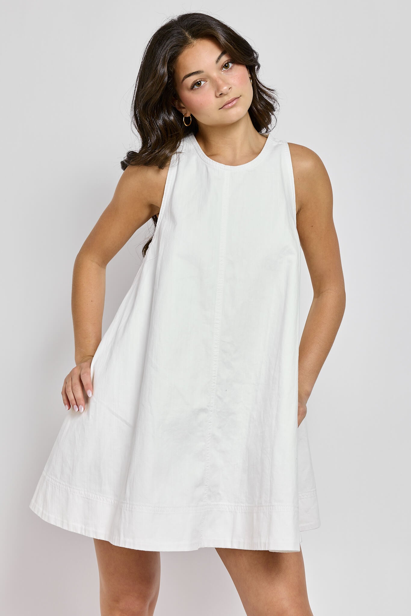 Womens a-line mini dress