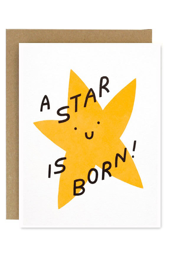 Worthwhile paper a star is born card